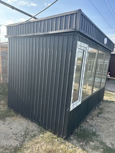 купить дом из контейнера: Готовая будка в наличии размер 3 на 2 цена 200000 сом