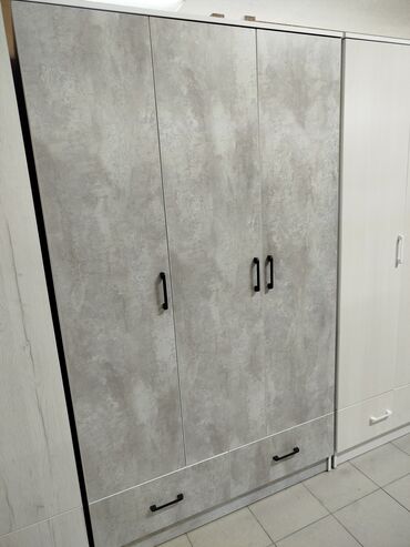 Шифоньеры: Шифоньер, Новый, Прямой, цвет - Белый, ЛДСП — 7