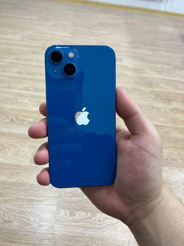 iphone dubai qiymetleri: IPhone 13, 128 ГБ, Голубой, Гарантия, Отпечаток пальца, Face ID