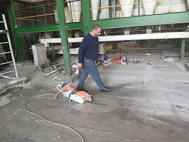 Beton işləri: #Betonkesme #betondeşmə Beton kubik kərpic - dən kəsim deşim — 11