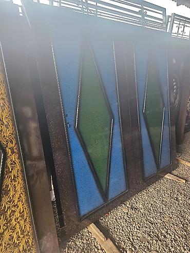 plastic qapi: Butun Dəmir Darvazalar və ya həyət qapısı pult ilədə var. Balkon — 8