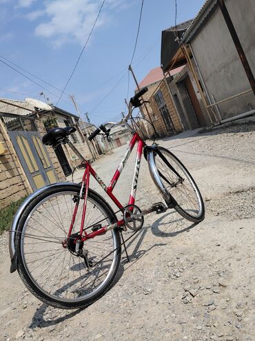 Şəhər velosipedləri: İşlənmiş Şəhər velosipedi Stels, 28", sürətlərin sayı: 7, Ünvandan götürmə — 10