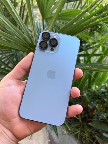 işlənmiş komputerler: IPhone 13 Pro Max, 128 GB, Alpine Green, Simsiz şarj, Face ID