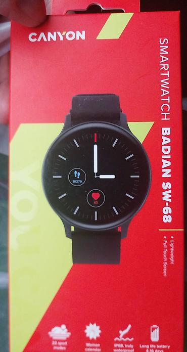 smart wacth: Canyon BADIAN SW-68 smart saat Xüsusiyyətlər: - Tam sensorlu (Full — 1