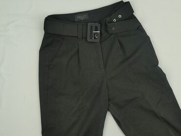 ocieplane legginsy z wysokim stanem: Material trousers for women, Mohito, size 2XS (EU 32)