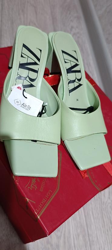 хай хилс: Босоножки ZARA и лодочки Christian Louboutin — два пары обуви. 1) — 1