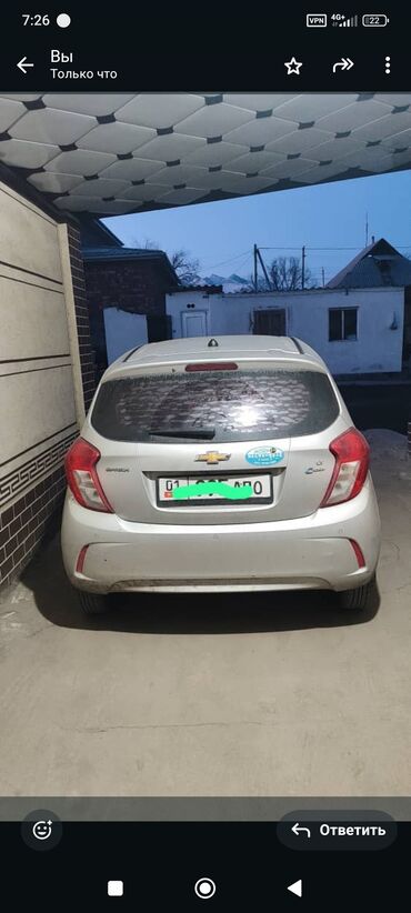 афто токмок: Chevrolet Spark: 2018 г., 1 л, Вариатор, Бензин, Хэтчбэк