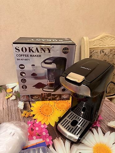 sonifer mikser: Qəhvə maşını Sokany, Avtomat, Su qabı ilə, Yeni — 1