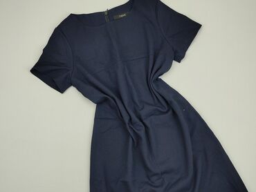 niebieska długa sukienki: Dress, L (EU 40), Next, condition - Good