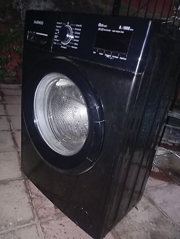 Daewoo önyükləməli paltaryuyan maşın - Rəng: qara, şüşə lyuklu - Ön lalafo.az -da Daewoo önyükləməli paltaryuyan maşın - Rəng: qara, şüşə lyuklu - Ön