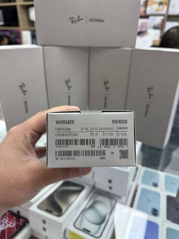açki: Rayban Meta Matte Jeans Yeni qapali qutu Original Eldedir hazirda