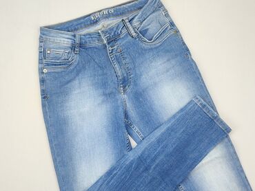 czarne dzianinowe spodnie: Jeans for women, S (EU 36)