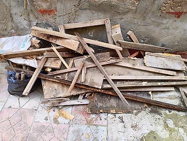 odun satan: Taxta qırıntıları və köhnə taxta materialları dəsti. Unvan Yeni — 2