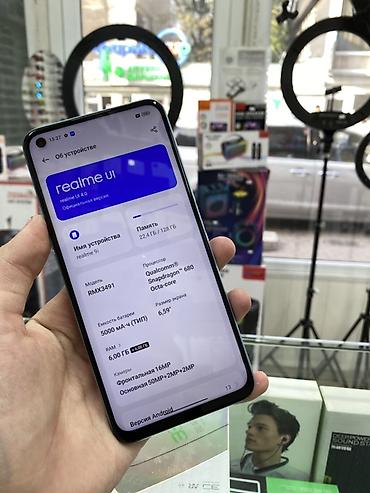 очки виртуальной реальности в бишкеке: Смартфон realme 9i (модель RMX3491), цвет синий Ключевые — 4