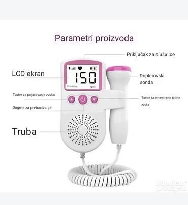Medicinska oprema: Fetalni Doppler JSL-1001 – kućni uređaj za slušanje otkucaja bebinog — 2