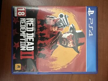 rolu oyun: Red Dead Redemption 2, Rol oyunu, İşlənmiş Disk, PS4 (Sony Playstation 4), Ünvandan götürmə, Pulsuz çatdırılma