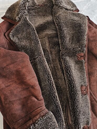 дубленки для полных женщин: Дублёнка, Классикалык модель, 7XL (EU 54)