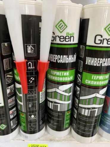 Краска: Универсальный силиконовый герметик Bell Green предназначен для