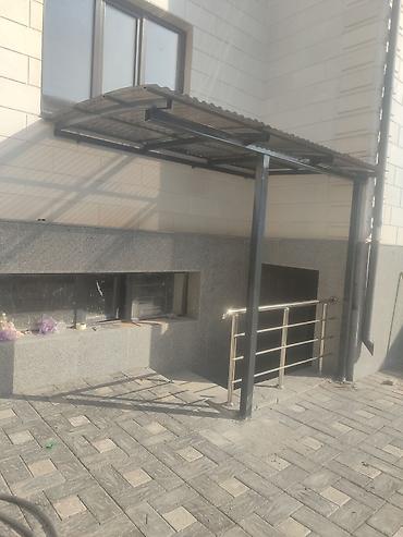 Навесы: Навес, Другая форма, Металл, Поликарбонат, Новый, Установка — 7