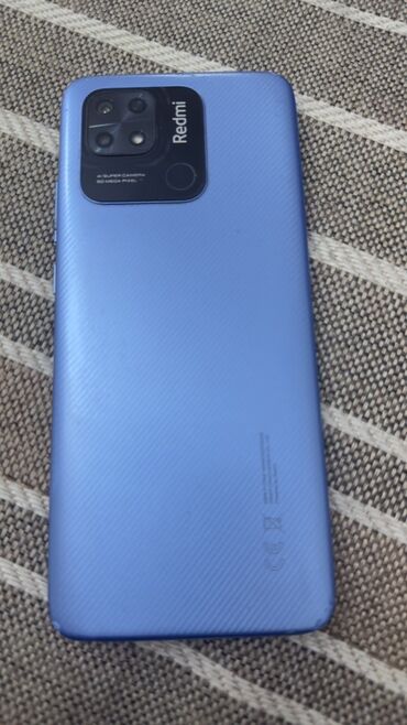 к50 телефон: Redmi, Redmi 10C, түсү - Көк, 2 SIM