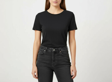 t shirt david bowie h m: H&M Basic, Women`s T-shirt, size S