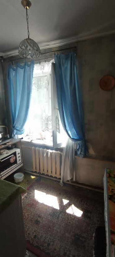 stroka.kg аренда квартир: 3 комнаты, 56 м², 104 серия, 1 этаж, Косметический ремонт