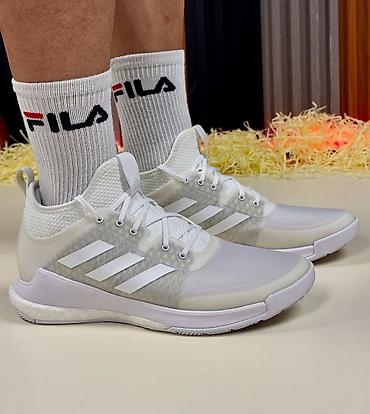 Кроссовки и спортивная обувь: Мужские кроссовки, 42.5, Adidas, Б/у, цвет - Белый — 1