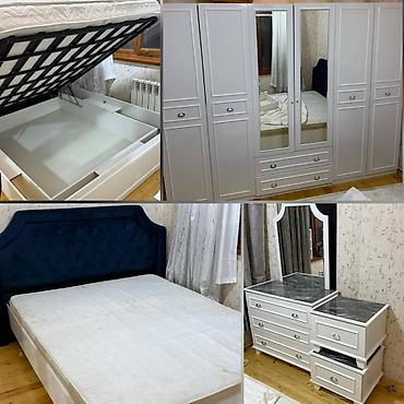 Yataq dəsti 700Azn. Yaxshi vəziyyətdə.Matras var,bazalıdır.Ünvan — 1