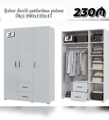 3 qapılı dolab Yep yeni 230 azn rəng seçimi var çatdırılma var lalafo.az -da 3 qapılı dolab Yep yeni 230 azn rəng seçimi var çatdırılma var
