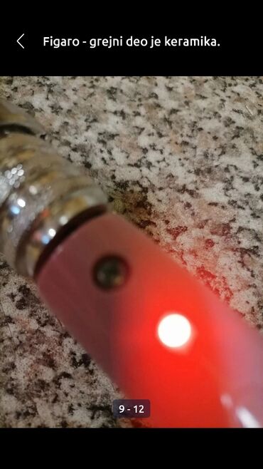 Figaro za kosu: Figaro sa keramičkim grejnim delom
Pogodan za lokne
 Mirjevo — 8