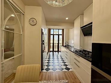 новый дом чон арык: 4 комнаты, 120 м², Золотой квадрат Элитка, 8 этаж, Дизайнерский ремонт — 8