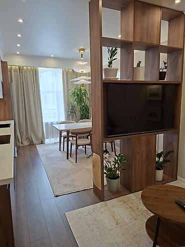61: 3 комнаты, 61 м², Асанбай мкр Элитка, 12 этаж, Дизайнерский ремонт — 1