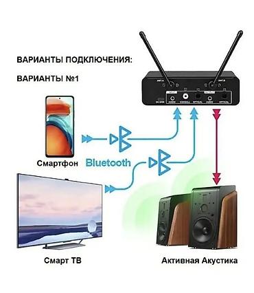 Микрофоны: Hi-Fi DSP подавление обратной связи (писка / гула) Беспроводная UHF — 2