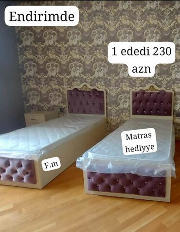 шикарная кровать: Sifarişle hazir olunur Endirimdedir 230 azn Reng secimi var Matras
