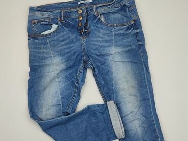 spódniczka jeansowe na guziki: Jeansy, L, stan - Dobry