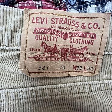 deri godəkcə: Levi’s 501 korduroy şalvar - Model: Levi Strauss & Co. 501 - — 6