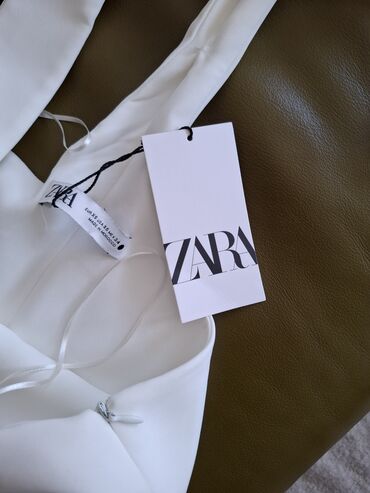 haljine za krupnije zene: Zarina XS (EU 34), bоја - Bela, Večernji, maturski, Top (bez rukava)