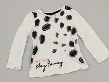 siateczkowa bluzka z długim rękawem: Блузка, So cute, 1,5-2 р., 86-92 см, стан - Хороший