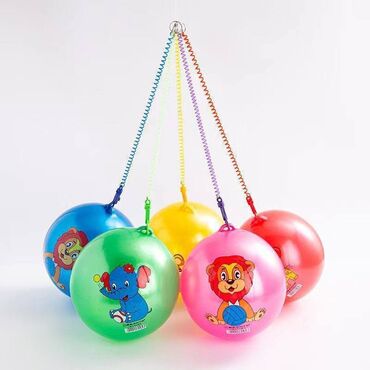 киндер сюрприз игрушки: Мячик на пружинках