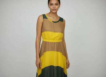 sukienki plus size: Women`s dress, size S (EU 36)