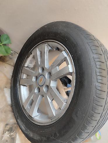 raf masin: Chevrolet orijinal yüngül lehimli disk + şin komplekti - Disk — 2