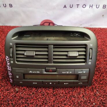 Другие детали кузова: Блок управления климат-контролем TOYOTA Celsior UCF31 3UZ-FE 2001