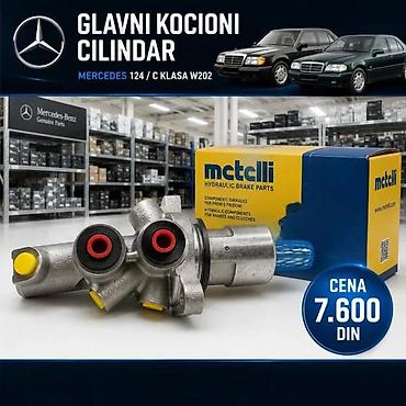 Brake System: GLAVNI KOCIONI CILINDAR MERCEDES 124 C KLASA W202 | Glavni kocioni — 4