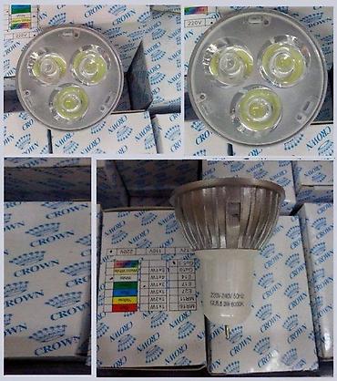 Sijalice: LED sijalica3W 6500K GU10,mr16,GU5.3,e27. Menja halogen spot ili — 6