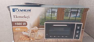 Fiver “Ekməkçi” Elektrikli Mini Fırın – 45 L, 1500 W - Tutumu: 45