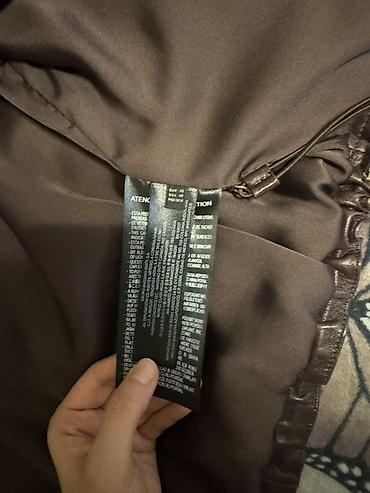 tuklu geyim: Dəri kurtka, Massimo Dutti, XS — 4
