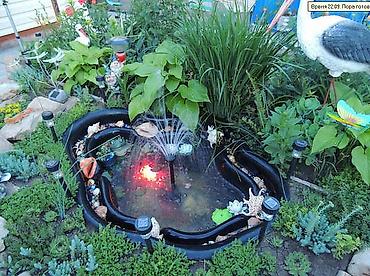 Другие емкости: Декоративные пластиковые пруды украсить свой садовый участок стало — 5