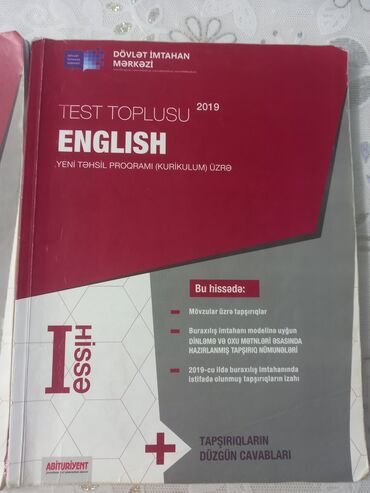 Ovçuluq və balıqçılıq: Məhsul: “Test Toplusu – English (Yeni Təhsil Proqramı – Kurikulum