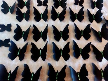 Digər ev dekoru: Əlamətdar günlərinizə gözəlliklər qatın. Kəpənəklər dekoru - qapı — 12