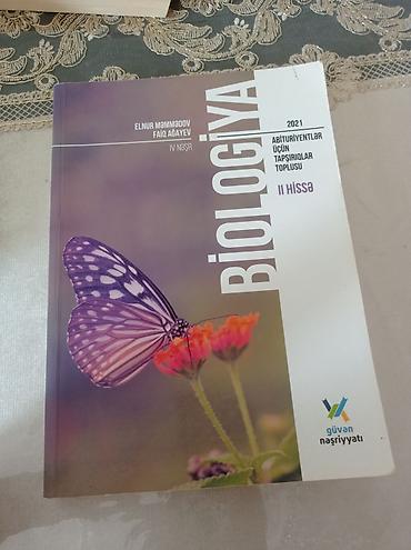 Книги и журналы: Məhsul: “Biologiya – Abituriyentlər üçün tapşırıqlar toplusu, II — 1